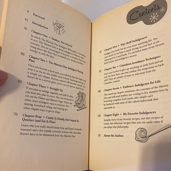 New The Martini Diet by Jennifer “Gin” Sander Hardback Book - Picture 5 of 7